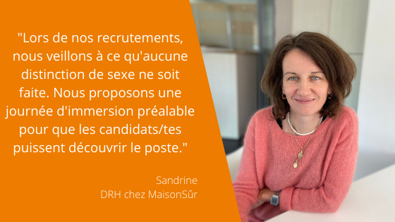 interview de Sandrine directrice des ressources humaines