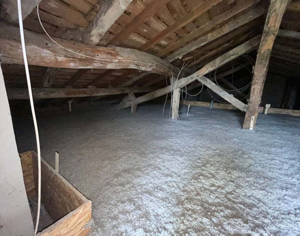 isolation laine soufflee maison sur