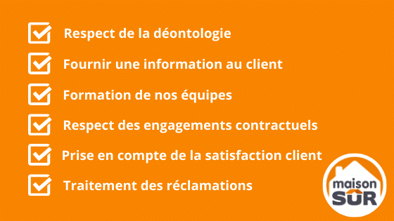 Les engagements MaisonSûr