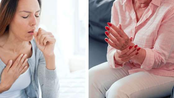 La toux et les douleurs articulaires sont des consequences sur la sante d'un probleme d'humidite