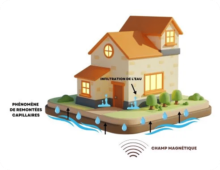 reomonte de l humidite maisonsur