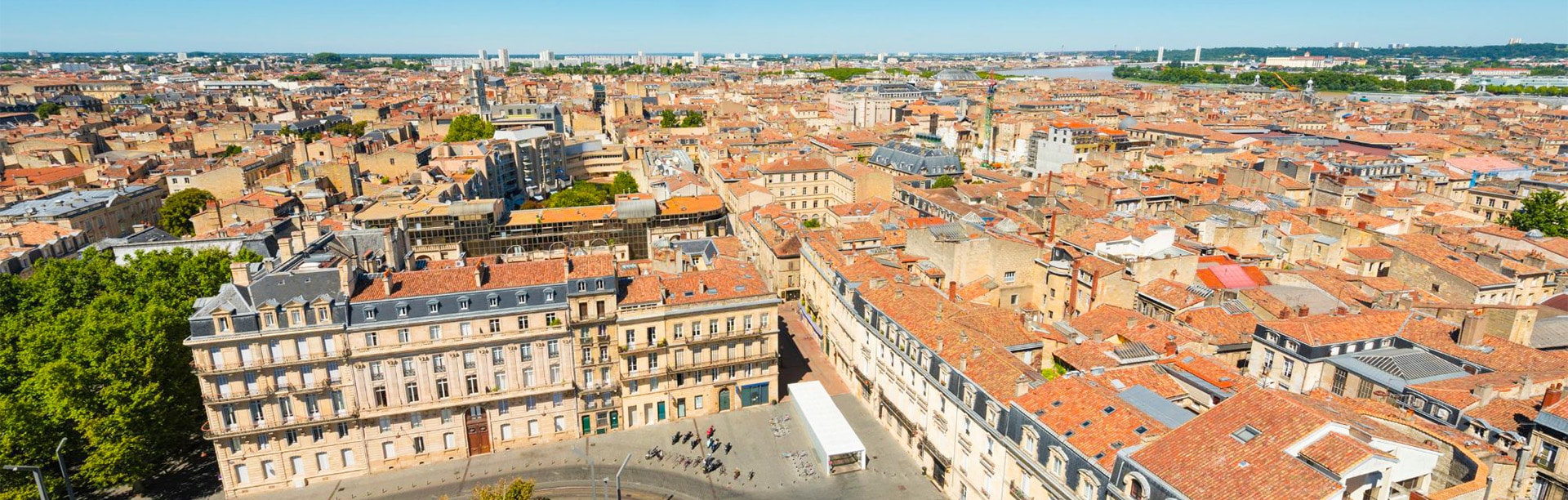 vu de bordeaux pour l'agence bordeaux maisonsur en gironde pour la region bordelaise