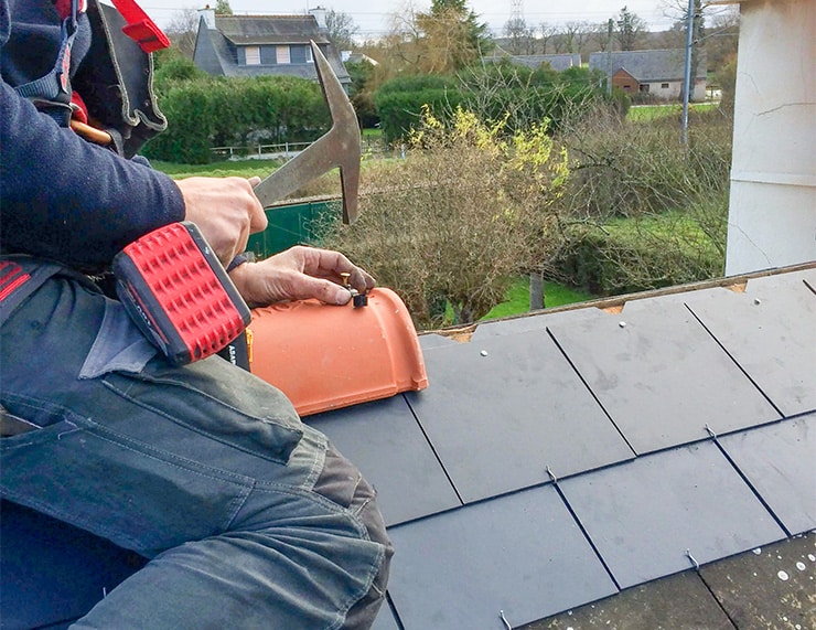 un chantier securise des normes respectees