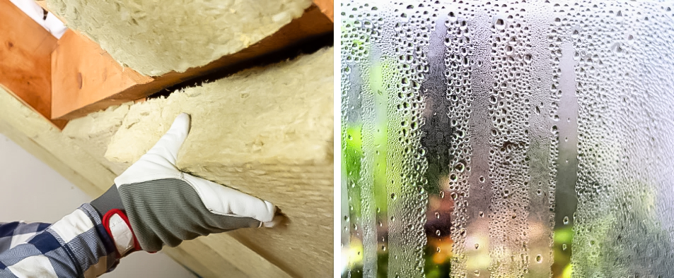 isolation et condensation